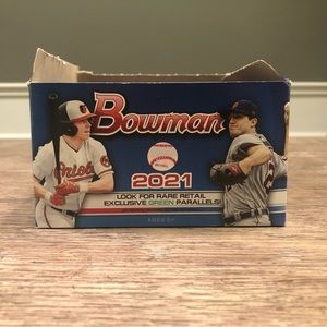 Full Bowman 2021 Baseball Box (24 packs)